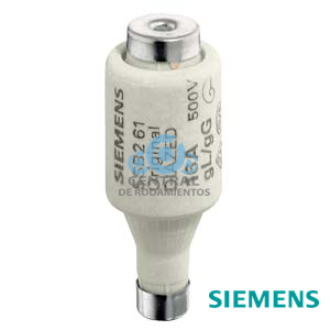 elemento fusible DIAZED 500 V para protección de cables y conductores gG, tamaño DII, E27, 6 A