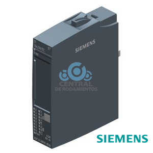SIMATIC ET 200SP, módulo de entradas digitales, DI 16x 24V DC Standard, tipo de entrada 3 (CEI 61131), Sink Input, (PNP, tipo p), embalaje 1 pieza, apto para tipo de UB A0, código de color