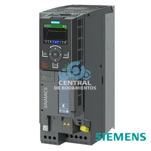 SINAMICS G120X Potencia asignada: 7,5 kW al 110% 60 s, 100% 240 s sin filtrar 380-480 V 3 AC + 10/-20% 47-63 Hz Temperatura ambiente –20 a +45 °C Tamaño: FSB Grado de protección IP20/UL open