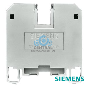 Borne de paso termoplástico Borne de tornillo en ambos lados Borne sencillo 16 mm, tam. 35