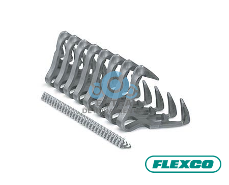 Grapas Alligator, 25-24, Ancho de banda 24 pulgadas, Diametro min. de polea 4 pulgadas, Espesor 4.8-5.6 mm, Flexco