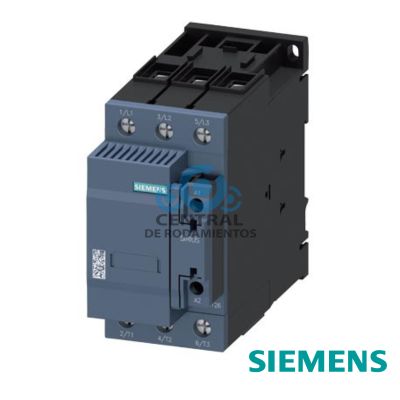 contactor para condensador, AC-6b 50 kVAr, /400 V, tripolar, 230 V AC, 50/60 Hz, contactos auxiliares: 1 NA + 1 NC, borne de tornillo, tamano: S2