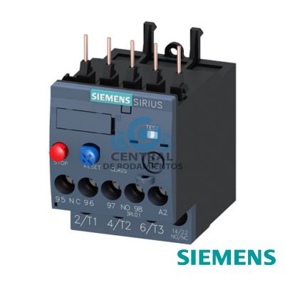 Rele de sobrecarga 7,0...10 A termico para proteccion de motores tamano S00, clase 10 para montar en contactor Circuito principal: atornillable circuito auxiliar: atornillable Rearme