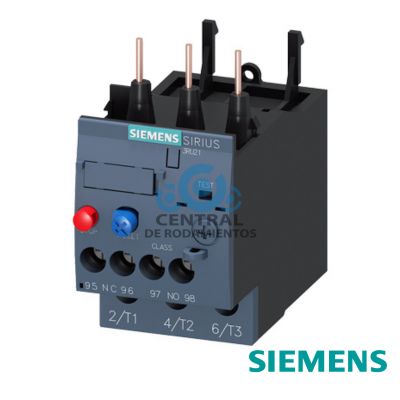 Rele de sobrecarga 11...16 A termico para proteccion de motores tamano S0, clase 10 para montar en contactor Circuito principal: atornillable circuito auxiliar: atornillable Rearme