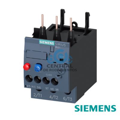 Rele de sobrecarga 20...25 A termico para proteccion de motores tamano S0, clase 10 para montar en contactor Circuito principal: atornillable circuito auxiliar: atornillable Rearme