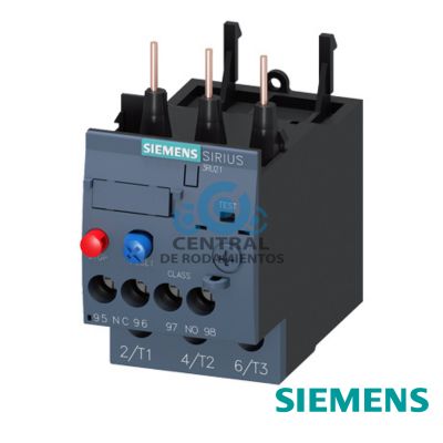 Rele de sobrecarga 34...40 A termico para proteccion de motores tamano S0, clase 10 para montar en contactor Circuito principal: atornillable circuito auxiliar: atornillable Rearme