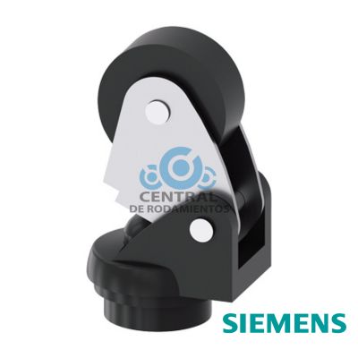 cabeza de accionamiento para interruptor de posicion 3SE51 palanca de rodillo palanca metalica y rodillo de plastico 22 mm