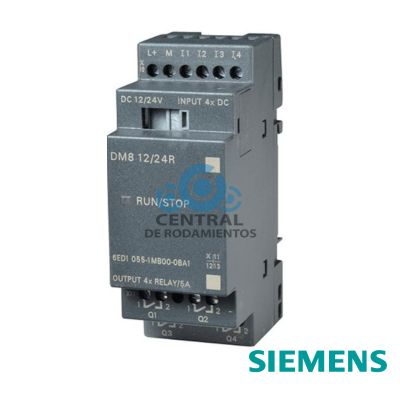 *** Repuesto *** Modulo ampl. LOGO! DM8 230R, FA/E/S: 230 V/230 V/rele, 2 mod., 4 DI/4 DO