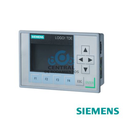 visualizador de texto LOGO! TD, de 6 lineas, 3 colores de fondo, 2 puertos Ethernet, accesorios de montaje para LOGO! 8