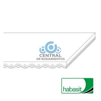 [A125COS-W] Banda grado alimenticio, Habasit, A125COS-W