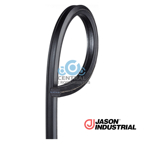 Correa trapezoidal estandar, AA90, Longitud externa 92 pulgadas, jason