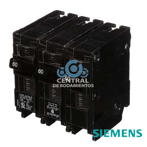 Siemens Low Voltage Interruptores automaticos residenciales Interruptores pequenos termomagneticos Interruptores - Tipo QP/MP 3 polos 240 V AC son protecciones de circuito, redes de centro de