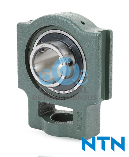 Chumacera tensora, UCT209-112D1, Diametro de eje 44.45 mm, Carcasa de Hierro fundido, NTN