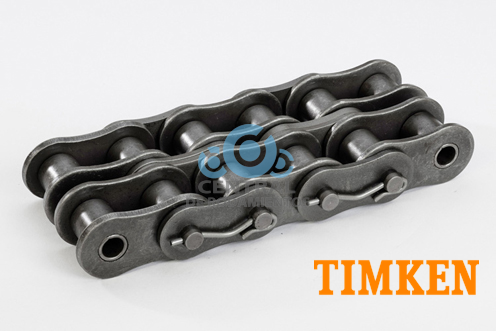 [140-2C-10'] Caja de cadena de rodillos enchavetados, 140-2C, Numero de cadena & paso 140 / 1-3/4 in, Numero de hileras 2, Caja con 10 pies de longitud de cadena, Timken Drives