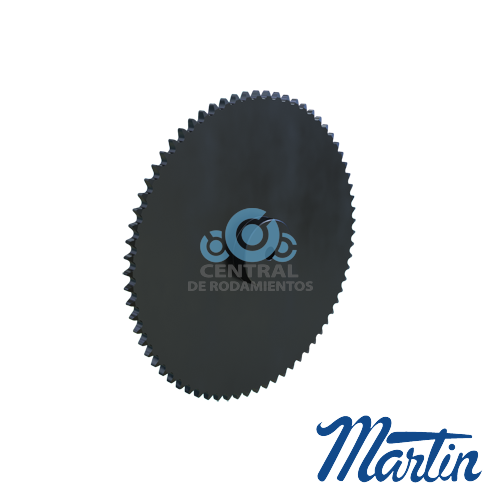 Sprocket, 120C60, Tipo C, Numero de cadena & paso (120 / 1-1/2 in), Numero de dientes 60, MARTIN