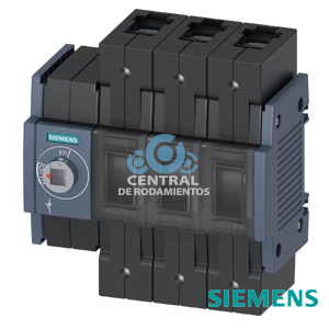 interruptor-seccionador 125 A, tam. 2, 3 polos Accionamiento frontal izquierdo aparato base sin maneta borne tipo marco