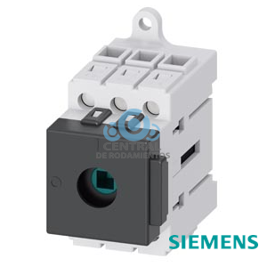 interruptor-seccionador 3LD3, Iu 32 A interruptor principal de 3 polos potencia asignada de empleo con AC-23 A con 400 V 11,5 kW cuerpo de interruptor sin mando de maneta