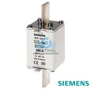 Cartucho de fusibles SITOR, con contactos de cuchilla, NH1, Entrada: 315 A, gR, Un AC: 690 V, Un DC: 250 V, indicador de fusión superior