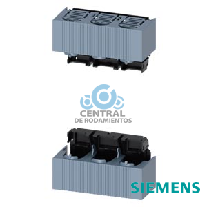 Tapa cubreterminales de cables con protección contra contactos directos por atrás, para el tamaño NH00 para montaje en suelo con bornes de tornillo, Accesorio para Interruptores seccionadores fusibles 3NP1