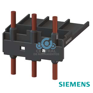 bloque de conexión eléctrico y mecánico para 3RV1.31/3RT1.3, 3RW3 mando por AC (embalaje individual)