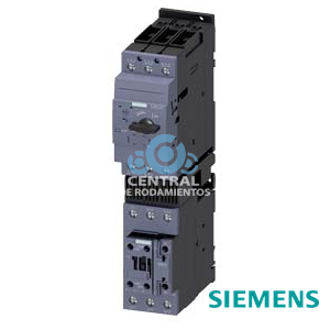 derivación a motor sin fusibles, arranque directo AC 400 V, Tamaño S2 32...40 A AC 230 V, 50 Hz borne de tornillo para montaje en perfil DIN (cumple también tipo de coordinación 1) Tipo de coordinación 2, Iq = 100 kA 1 NA+1 NC (contactor)