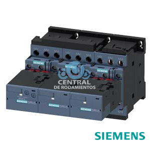 combinación estrella-triángulo AC-3, 15/18,5 kW/400 V, AC 230 V, 50/60 Hz, 3 polos Tamaño S0, borne de tornillo enclavamiento eléctrico mecánico 3 NA + 3 NC integrados