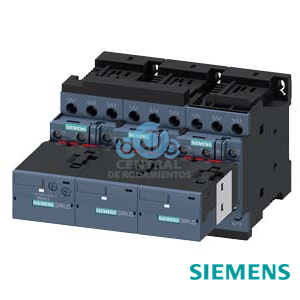 combinación estrella-triángulo AC-3, 15/18,5 kW/400 V, 24 V DC 3 polos, Tamaño S0 borne de tornillo enclavamiento eléctrico mecánico 3 NA + 3 NC integrados