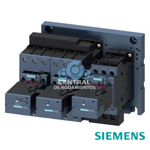 Combinación estrella-triángulo AC-3, 22/30 kW/400 V, 230 V AC 50/60 Hz, 3 polos, tamaño S2 conexión por tornillo enclavamiento eléctrico y enclavamiento mecánico 3 NA + 3 NC integrados