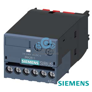 relé de tiempo electrónico, retardado a la excitación, con salida a semiconductor, rango de tiempo 0,05-100 s, 24-240 V AC/DC, 50/60 Hz, varistor para amortiguar las bobinas de contactor integrado, borne de tornillo, abrochable por el frente a contactores 3RT201 / 3RT202 y contactores auxiliares 3RH2