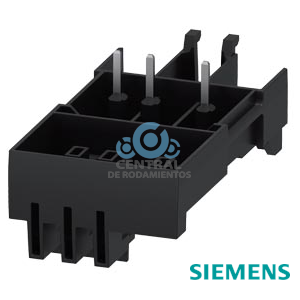 Bloque de conexión híbrido eléctrico y mecánico para 3RV2.1 conexión de tornillo y 3RT2.1 conexión de resorte