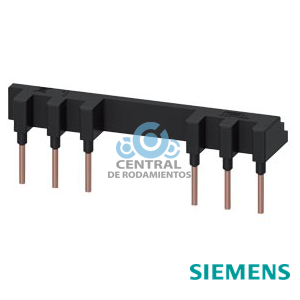 Bloque de cableado superior para combinación de contactores S00 sin distancia entre los contactores, borne de tornillo