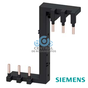 Conector de corriente principal Safety para conexión en serie de dos contactores 3RT202. Tamaño S0 borne de tornillo