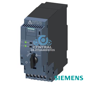 SIRIUS derivación compacta arrancador directo 690 V AC/DC 24 V 50...60 Hz 0,32...1,25 A IP20 Conexión del circuito principal: enchufable, sin bornes Conexión del circuito auxiliar: borne de tornillo