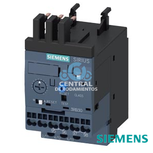 Relé de sobrecarga 1...4 A electrónico para protección de motores tamaño S00, clase 10E para montar en contactor Circuito principal: borne de resorte circuito auxiliar: borne de resorte Rearme manual/automático