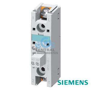 relé estático, monofásico 3RF2 22,5 mm de ancho, 90 A 48-460 V / DC 24 V conexión de cable tipo ojal