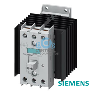 Contactor estático trifásico 3RF2 AC 51 / 20 A / 40 °C 48-600 V / DC 4-30 V controlado por 3 fases borne de tornillo Tensión de bloqueo 1200 V