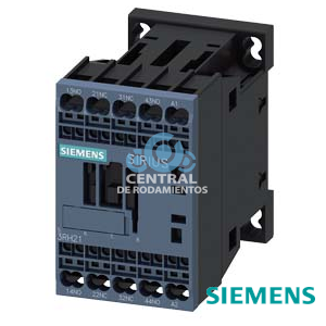 contactor auxiliar, 2 NA + 2 NC, 110 V AC, 50 Hz/120 V, 60 Hz, borne de resorte, tamaño S00