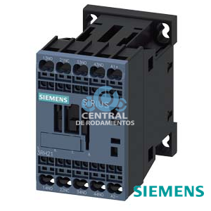 contactor auxiliar, 3 NA + 1 NC, 24 V DC, borne de resorte, tamaño S00