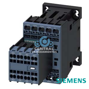 contactor auxiliar, 6 NA + 2 NC, 110 V AC, 50/60 Hz, borne de resorte, tamaño S00, bloque de contactos auxiliares desmontable