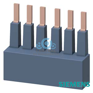 Accesorios para SIRIUS 3RM1 Barra colectora trifásica para 2 arrancadores de motor Distancia entre dientes 22,5 mm sistema de conexión por tornillo