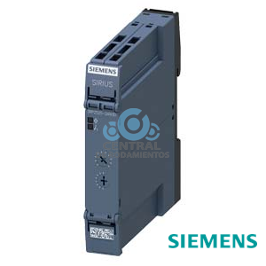Relé temporizador, electrónico retardado a la excitación 1 conmutado, 7 rangos de tiempo 0,05 s...100 h, 12-240 V AC/DC con 50/60 Hz AC con LED, conexión por resorte (inserción rápida)