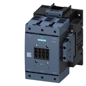 contactor de potencia, AC-3e/AC-3 115 A, 55 kW / 400 V, AC (50-60 Hz)/DC Uc: 110-127 V tripolar, contactos auxiliares 2 NA + 2 NC accionamiento: convencional circuito ppal.: borne tipo marco circuito de control y auxiliar: borne de tornillo