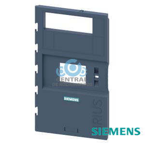 Tapa articulada para 3RW52 con recorte para módulo HMI estándar