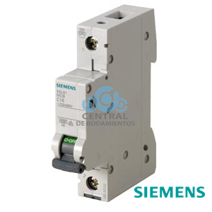 Automático magnetotérmico 230/400V 6kA, 1 polo, C, 13A Interruptor automático 230/400V 6kA, 1 polo, C, 13A