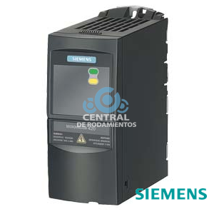 **repuesto** MICROMASTER 420 sin filtro 380-480 V 3 AC + 10/– 10 % 47-63 Hz par constante 0,75 kW Sobrecarga 150% durante 60 s par cuadrático 0,75 kW 173x 73x 149 (al × an × p) grado de protección IP20 temperatura ambiente de –10 a +50 °C sin AOP/BOP