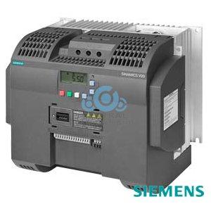 SINAMICS V20 380-480 V 3 AC – 15/+ 10 % 47-63 Hz potencia nominal 7,5 kW con sobrecarga del 150 % durante 60 s sin filtrar E/S: 4 DI, 2 DO, 2 AI, 1 AO bus de campo: USS/Modbus RTU con panel de operador básico incorporado protección: IP20/UL abierto tamaño: D 240 × 207 × 173 (An × Al × P)