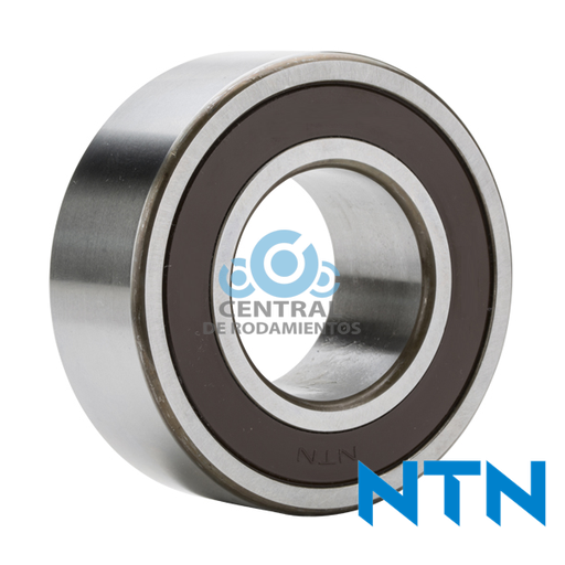 Rodamiento de contacto angular, 5204LLU, Diametro interno 20 mm, Diametro externo 47 mm, Ancho 20.60 mm, NTN