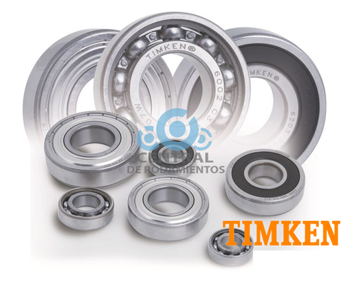 Rodamiento rigido de bolas, 206PP, Diametro interno 30 mm,  Diametro externo 62 mm, Ancho 16 mm, TIMKEN