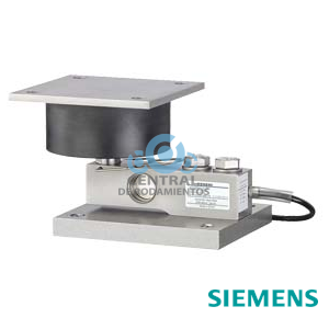 Unidad de montaje compacta para célula de carga SIWAREX WL230 SB-S SA 0.5…1t, cable de puesta a tierra, preparada para montar hasta dos elementos guía. Carga nominal: 0.5…1t.