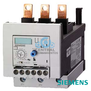 Relé de sobrecarga 25...100 A para protección de motores Tamaño S3, Clase 10 para montar en contactor circuito principal: bornes de tornillo circuito auxiliar: bornes de tornillo REARME